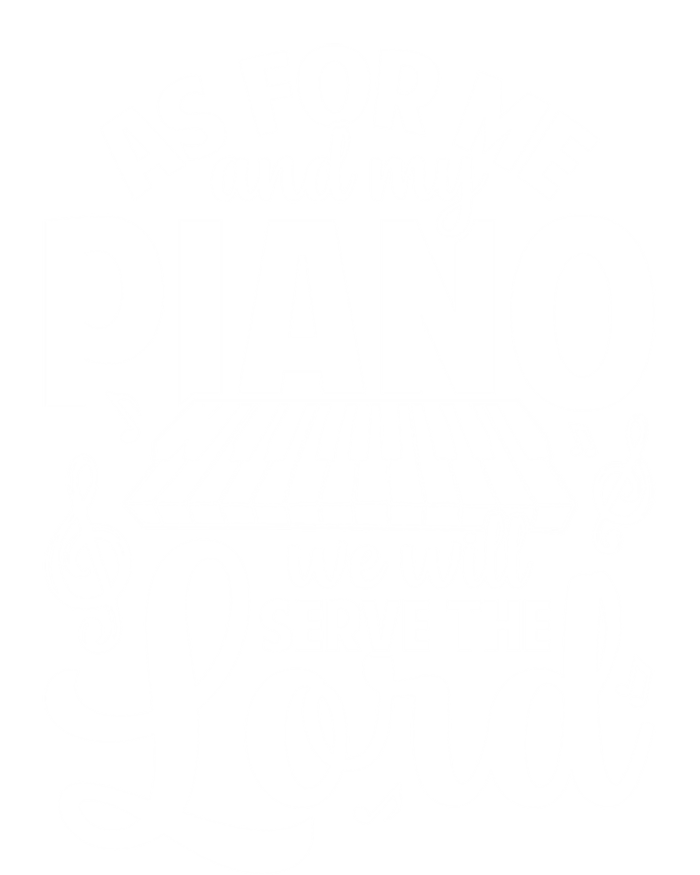 Piano Serve The Lord Christian Piano Player Pianist Keyboard Gift Long Sleeve Shirt