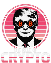 Sarcastic The Rise Of Crypto Bitcoin Trump Decentralize T-Shirt