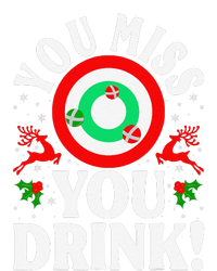 You Miss Game You Drink Game Ugly Christmas Sweater Funny T-Shirt