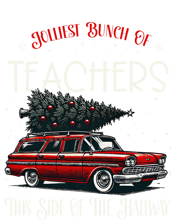 Jolliest Bunch Of Teachers This Side Of The Hallway Xmas T-Shirt