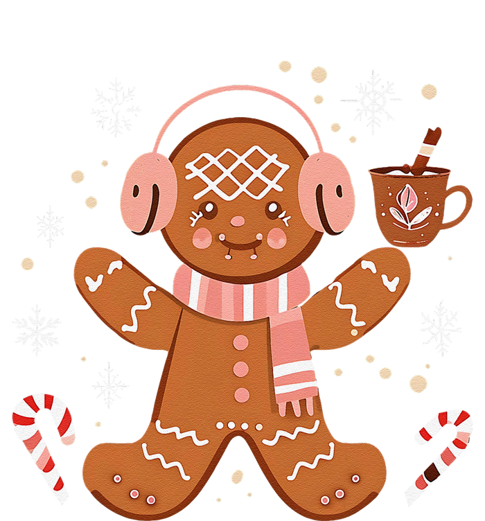 Cute Gingerbread Winter Fun Novelty T-Shirt