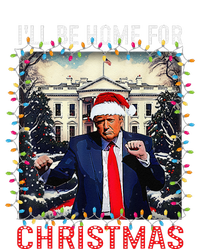 Dancing Funny Humorous Trump I’Ll Be Home For Christmas 2025 T-Shirt