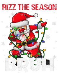 Rizz The Season Bruh Christmas Rizzmas Santa Claus Rizzler Tall Long Sleeve T-Shirt