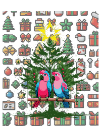 Parrot Xmas Tree Macaw Cockatiel Conure Lover T-Shirt