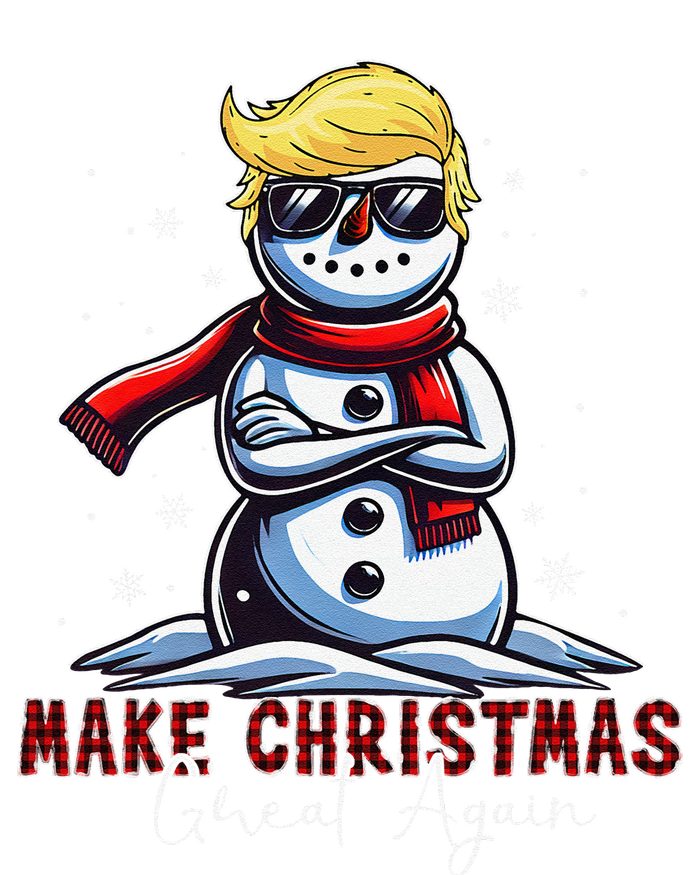 Make Christmas Great Again Snowman Trump Holiday T-Shirt