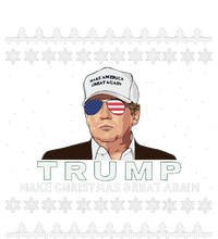 Make Christmas Great Again Trump Xmas Funny 2024 Cooling Performance Long Sleeve Crew