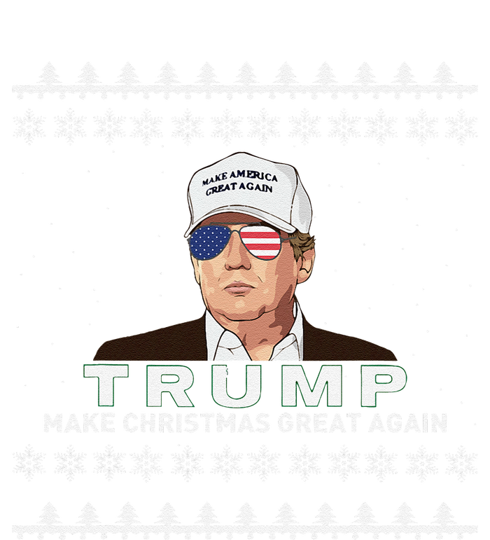 Make Christmas Great Again Trump Xmas Funny 2024 Cooling Performance Long Sleeve Crew