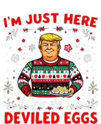 Trump IM Just Here For The Deviled Eggs Trump Christmas T-Shirt