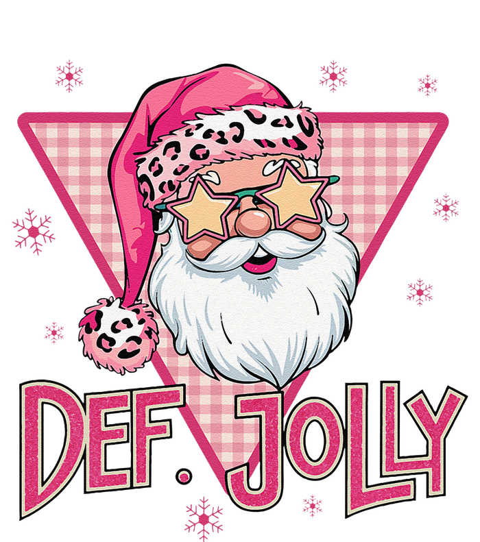 Def Jolly Santa Claus Merry Christmas Xmas Pajamas Holiday T-Shirt