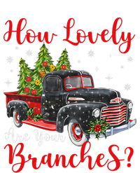 How Lovely Are Your Branches Car Xmas Red Truck Christmas T-Shirt