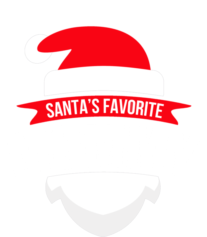 SantaS Favorite Mommy Gift Family Christmas Wear T-Shirt