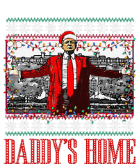 Funny DaddyS Home Trump Ugly Christmas Sweater Xmas Pajamas T-Shirt