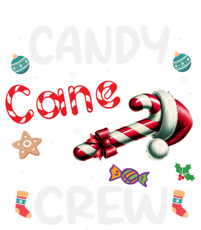 Family Matching Xmas Christmas Candy Cane Crew Bow Heart Gift T-Shirt