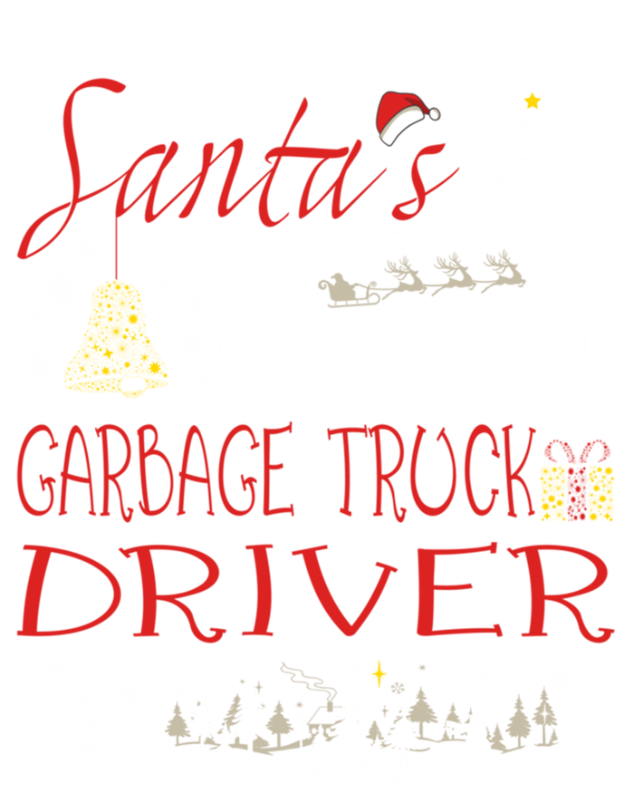 Garbage Truck Driver Xmas Job Cute Christmas Meaningful Gift T-Shirt