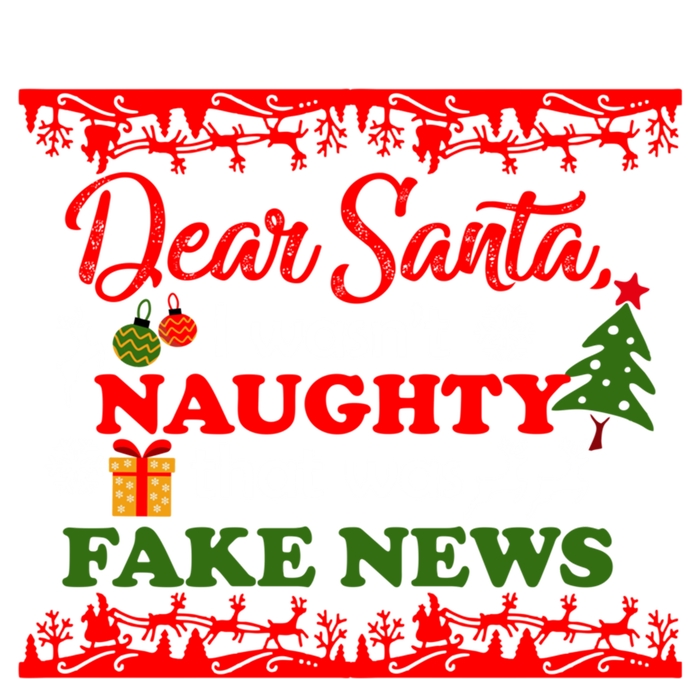 Dear Santa Fake News Trump Christmas Xmas Gift Dults Gift Tank Top