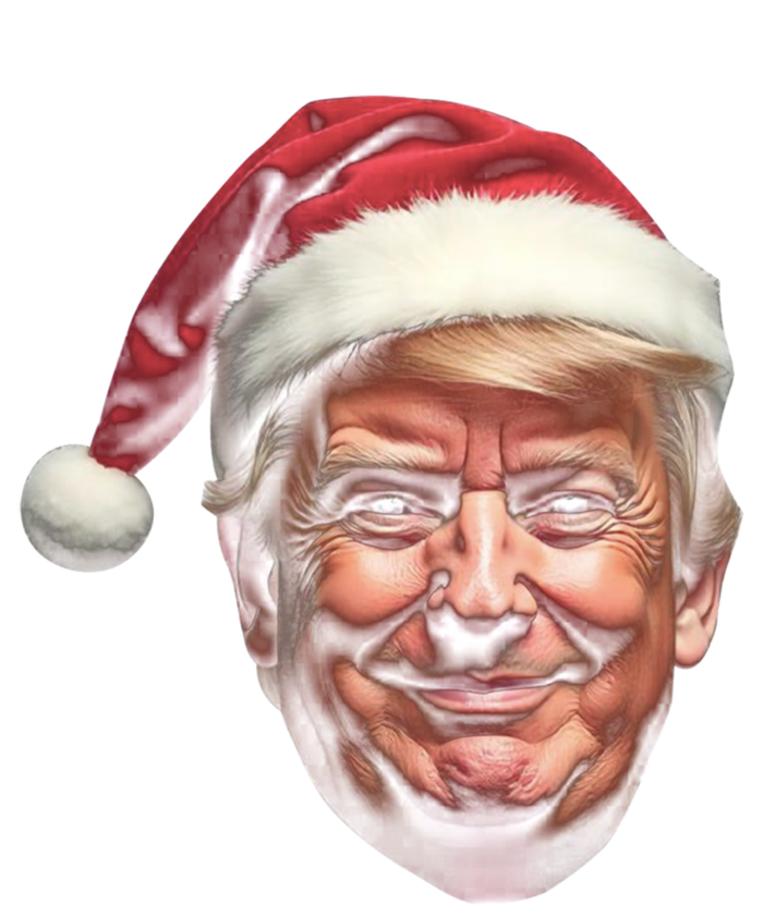 Donald Trump Christmas Funny Maga Santa Hat Gift T-Shirt