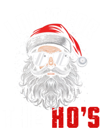 Funny Christmas Santa Claus I Do It For The Hos Cute Xmas Cool Gift Bumper Sticker