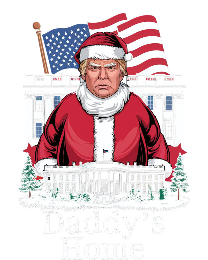 Funny DaddyS Home Trump Christmas 2024 Trump Santa 2024 Gift Softstyle Adult Sport Polo