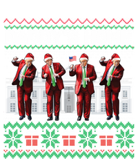 Funny DaddyS Home Trump Dance Ugly Christmas Xmas Gift Hoodie