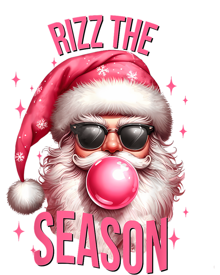 Rizz The Season Funny Christmas Rizzmas Santa Rizzler Premium Hoodie