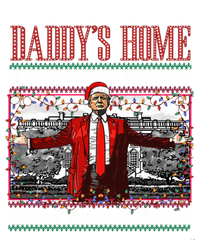 Funny DaddyS Home Trump Ugly Christmas Xmas Pajamas Gift Valucap Bio-Washed Visor