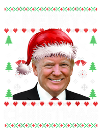 Funny Donald Trump Merry Christmas Family Ugly Xmas Gift Button