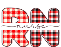 Buffalo Plaid Nurse Print T-Shirt