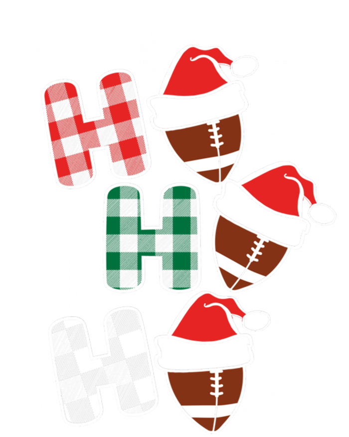 Funny Ho Ho Ho Footballer American Football Christmas Great Gift T-Shirt