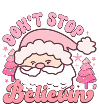 DonT Stop Believin Santa Claus Graphic T-Shirt