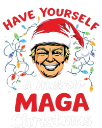 Funny Santa Trump Have Yourself A Merry Maga Christmas Xmas Cool Gift T-Shirt