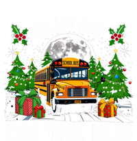 Funny School Bus Driver Ugly Christmas Ho Ho Hop On Bus Funny Gift Tank Top