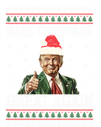 Funny Trump Make Christmas Great Again Xmas Ugly Gift Kids Tie-Dye T-Shirt