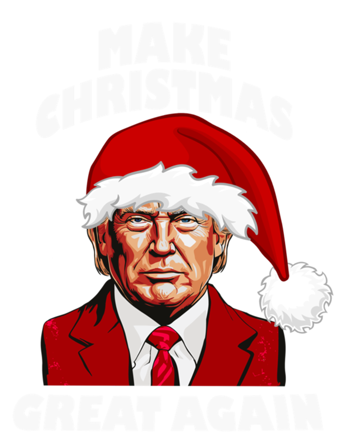 Funny Trump Santa Hat Make Christmas Great Again Gift T-Shirt