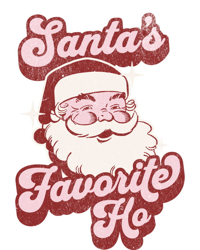 Groovy Retro Funny Christmas Santas Favorite Ho Cute Gift Magnet