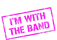 IM With Rock Concert Music Band Design Tie-Dye T-Shirt