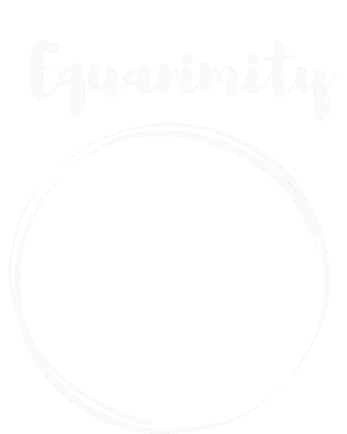 Equanimity Calmness Family School Tank Top