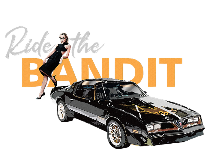 Classic Cars 1977 Bandit Am Vintage Black Am T-Shirt