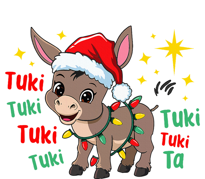 Tuki Tuki Donkey Tis The Season Mexican Spanish Christmas 16 in Basic Backpack