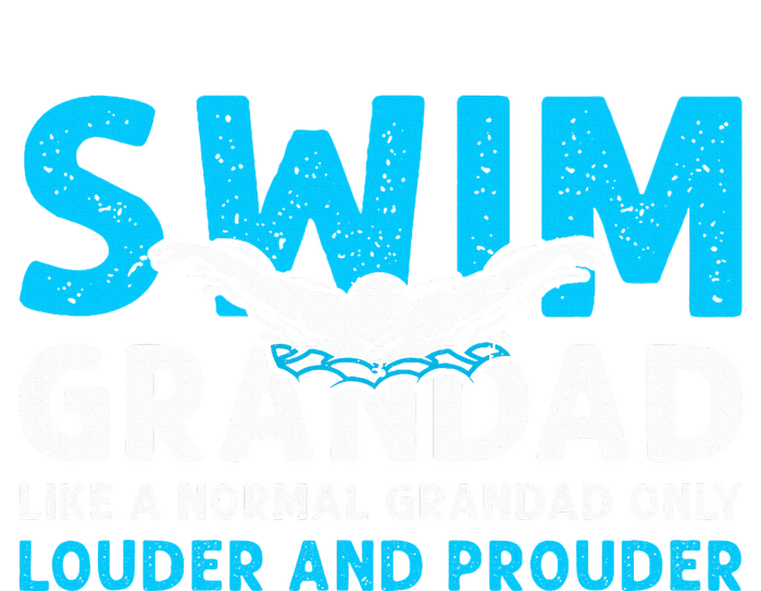 Swim Grandad Funny Swimming Grandad Of A Swimmer Grandad T-Shirt