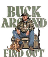 Buck Around And Find Out Trump Camo Hunting Tie Dye Hoodie