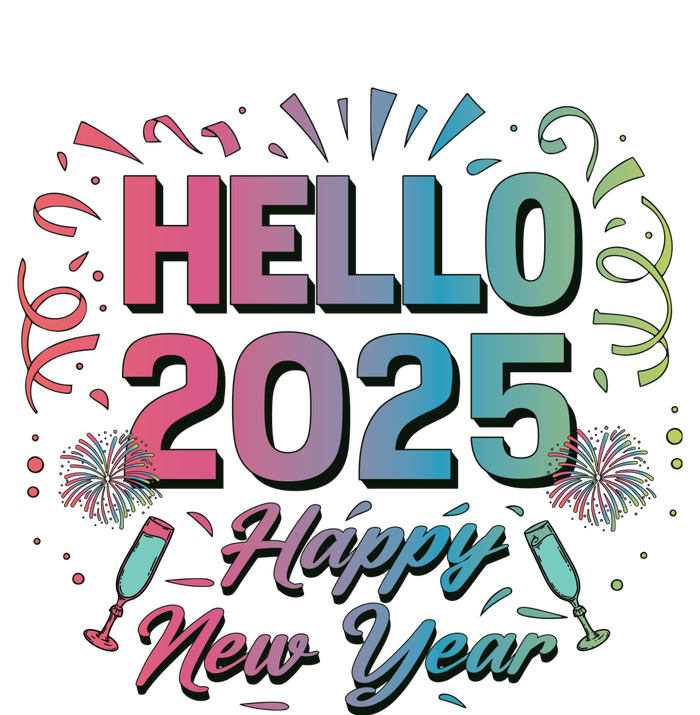 Happy New Year 2025 New Year Party Matching Family T-Shirt