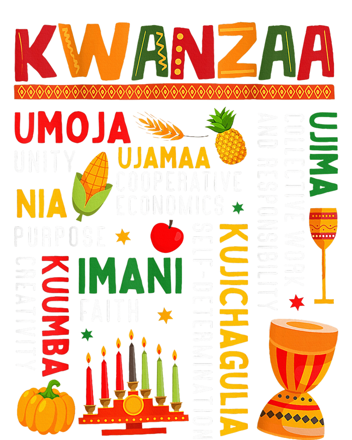 Happy Kwanzaa Seven Principles Of Kwanzaa Baby Bodysuit