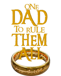 One Dad To Rule Them All Nerd Dad FatherS Day Gift Long Sleeve Pajama Set