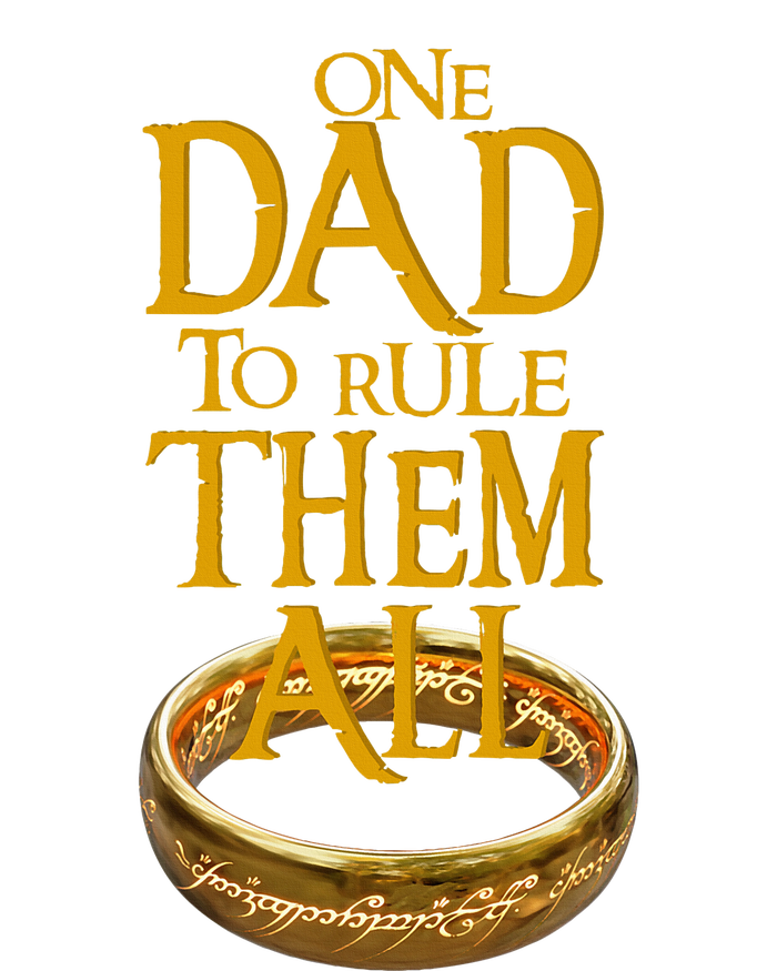 One Dad To Rule Them All Nerd Dad FatherS Day Gift Long Sleeve Pajama Set