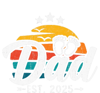 Dad Est 2025 Retro Vintage Dad To Be Gifts For 1st Time Dad T-Shirt