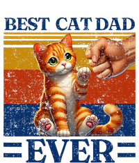 Best Cat Dad Ever Vintage Best Tabby Cat Dad Orange Tabby Magnet