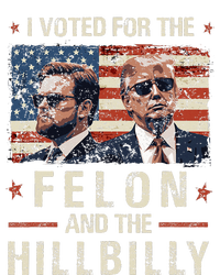 I Voted For The Felon And The Hillbilly 2024 Trump Vance City Backpack