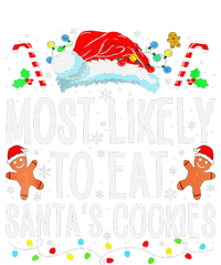 Most Likely To Eat Santas Cookies Family Christmas Holiday Long Sleeve Shirt