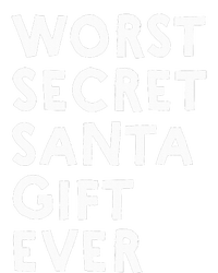 Worst Secret Santa Gift Ever Funny White Elephant Bumper Sticker