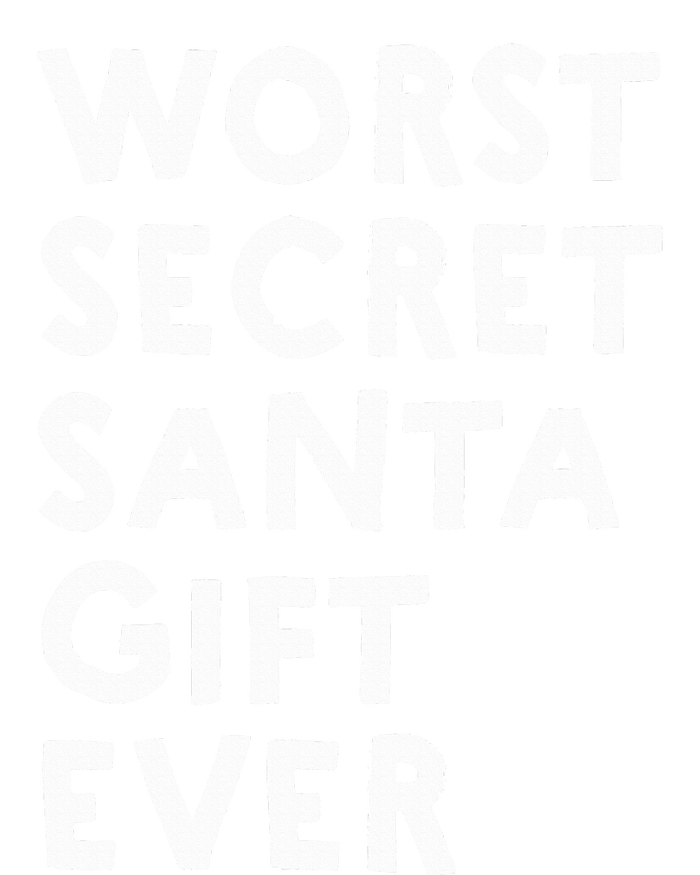 Worst Secret Santa Gift Ever Funny White Elephant Bumper Sticker